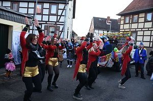 Karnevalsumzug in Leinbach