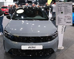 Peter Blei unterwegs auf der Automesse Erfurt