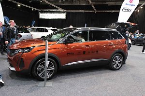 Peter Blei unterwegs auf der Automesse Erfurt