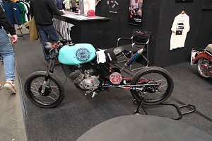 Peter Blei unterwegs auf der Automesse Erfurt