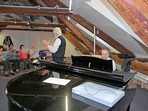 Chorprobe f&uuml;r Jubil&auml;um