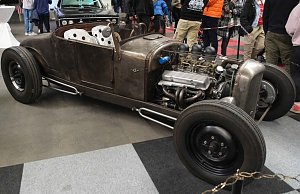 Peter Blei unterwegs auf der Automesse Erfurt
