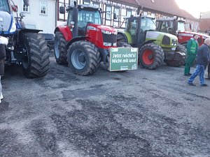 Montagsdemonstration in M&uuml;hlhausen