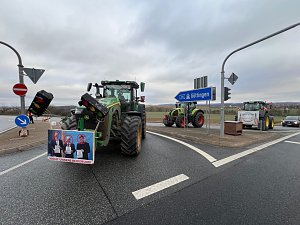 Bauernprotest bei Werther