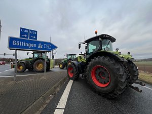 Bauernprotest bei Werther