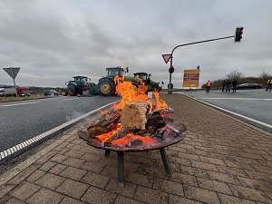 Bauernprotest bei Werther