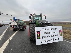 Bauernprotest bei Werther