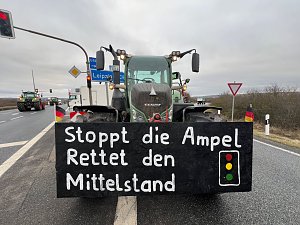 Bauernprotest bei Werther