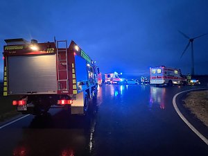 Schwerer Unfall auf der B4