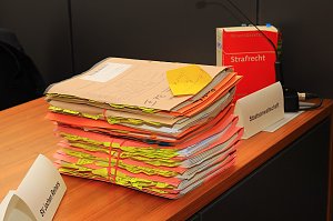 Gerichtsverhandlung am Amtsgericht M&uuml;hlhausen 