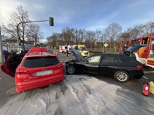 Unfall vor dem Taschenberg