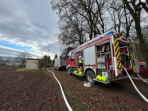 Brand und L&ouml;scharbeiten in Heldrungen