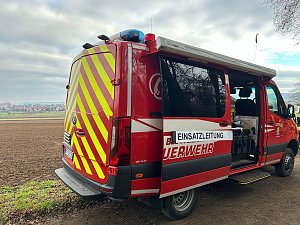 Brand und L&ouml;scharbeiten in Heldrungen