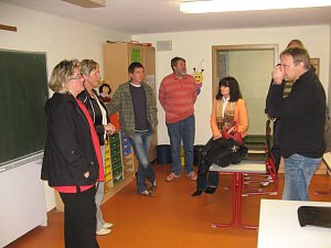 Arbeitsbesuch in Franzbergschule