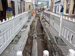 Bauarbeiten Hauptstra&szlig;e