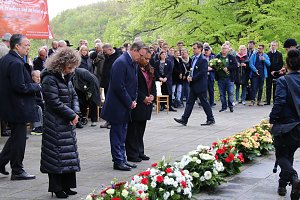 Gedenkveranstaltung zum 79. Tag der Befreiung des KZ Mittelbau-Dora