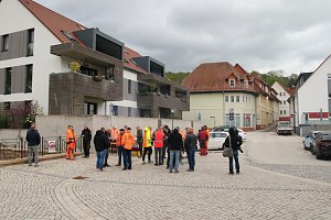 Bau&uuml;bergabe an der Wiedigsburg in Nordhausen