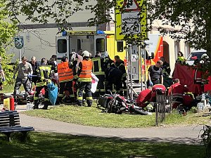 Schwerer Unfall am Kyffh&auml;user