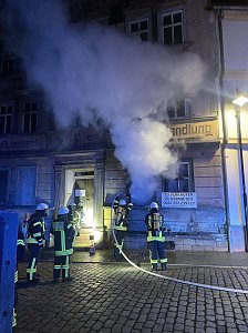 L&ouml;scharbeiten an Bleicher&ouml;der Haus