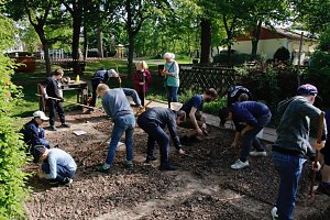 Die Gem&uuml;seackerdemie am F&ouml;rderzentrum Pestalozzi
