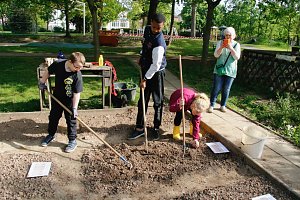 Die Gem&uuml;seackerdemie am F&ouml;rderzentrum Pestalozzi