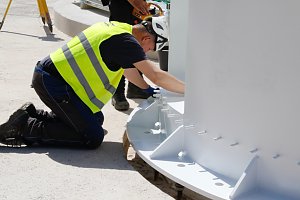 Stahlbaustart am Hexenbesen