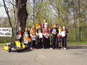 Kart im Gehege