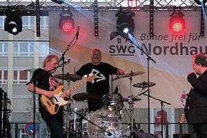 Gro&szlig;e Volksfeststimmung am 2. Tag auf dem Rolandsfest in Nordhausen
