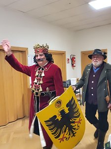 Alle Jahre wieder - die Rolandgruppe besuchte vor dem Fest auch den Ossietzky-Hof