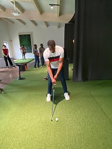 Besuch aus Angola zu Gast im Golfpark