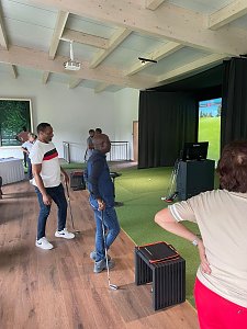 Besuch aus Angola zu Gast im Golfpark