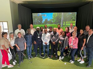 Besuch aus Angola zu Gast im Golfpark