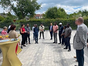 Besuch aus Angola zu Gast im Golfpark