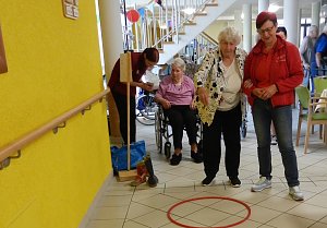 Sportfest im Pflegeheim Heringen 