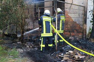 Zwei Brände am selben Haus