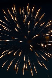 Feuerwerk zum Brunnenfest 2024