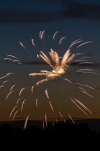 Feuerwerk zum Brunnenfest 2024