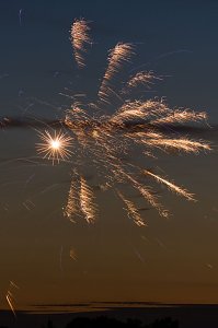 Feuerwerk zum Brunnenfest 2024