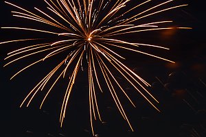 Feuerwerk zum Brunnenfest 2024