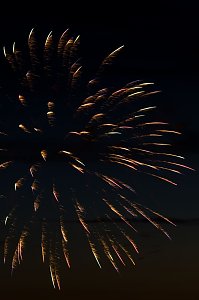 Feuerwerk zum Brunnenfest 2024