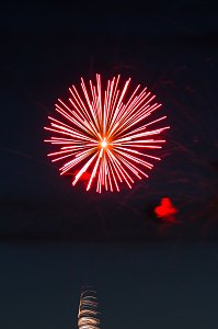 Feuerwerk zum Brunnenfest 2024