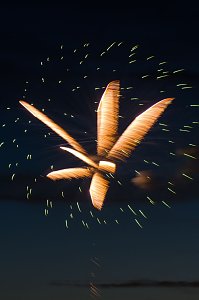 Feuerwerk zum Brunnenfest 2024