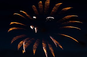 Feuerwerk zum Brunnenfest 2024