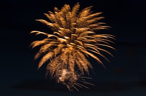 Feuerwerk zum Brunnenfest 2024