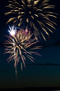 Feuerwerk zum Brunnenfest 2024