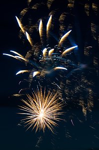 Feuerwerk zum Brunnenfest 2024
