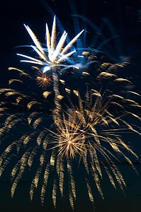 Feuerwerk zum Brunnenfest 2024