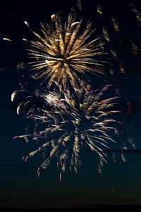 Feuerwerk zum Brunnenfest 2024