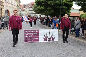 Gro&szlig;er festlicher Umzug zum 211. Brunnenfest in Bad Langensalza