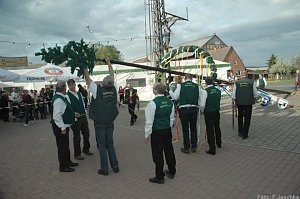 Maibaum gesetzt